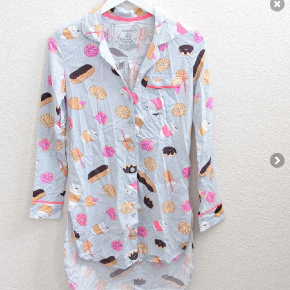 Coffee & Donut Sleep Shirt